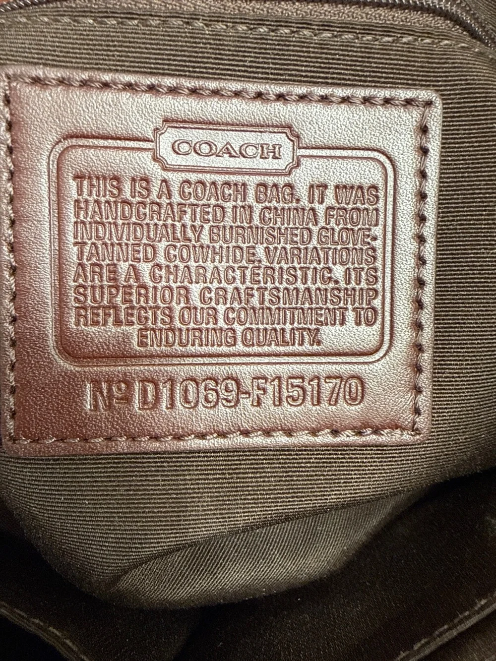 COACH LEGACY LEATHER FLAP SHOULDER BAG